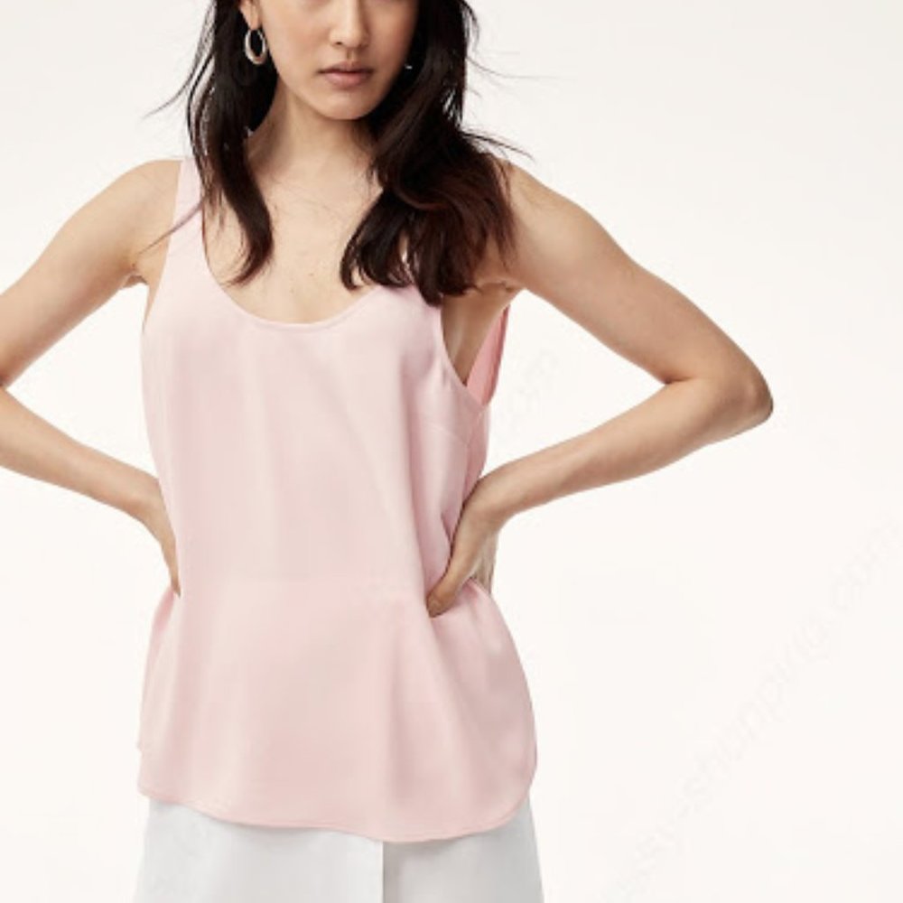 Aritzia - Babaton Pink Tank Top